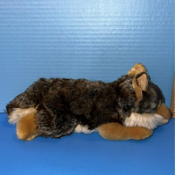 Miyoni By Aurora World Wolf Dog 11" Plush Gray Brown Stuffed Animal w/ Tag 26264 - Picture 7 of 11